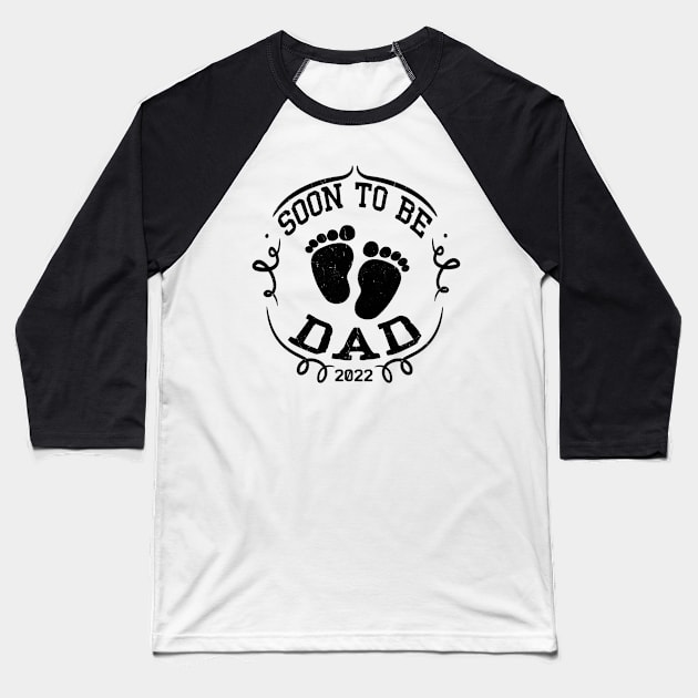 soon to be dad 2022 Baseball T-Shirt by Leosit